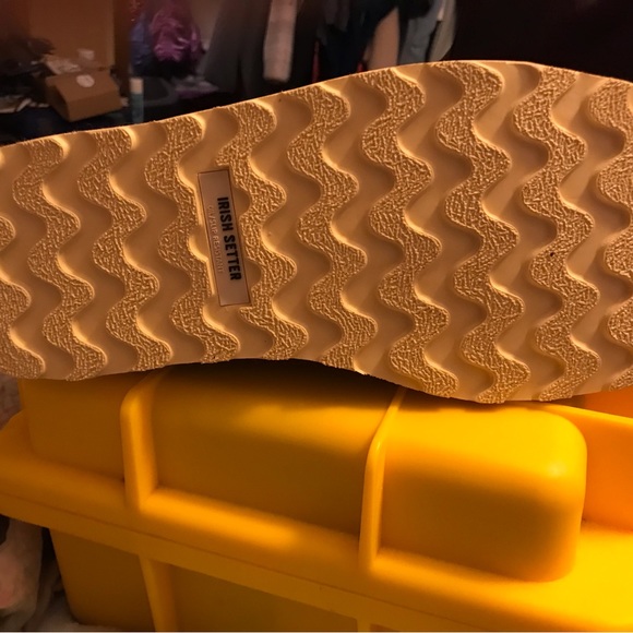 Mens Size 12 Leather Workboots - Picture 3 of 3